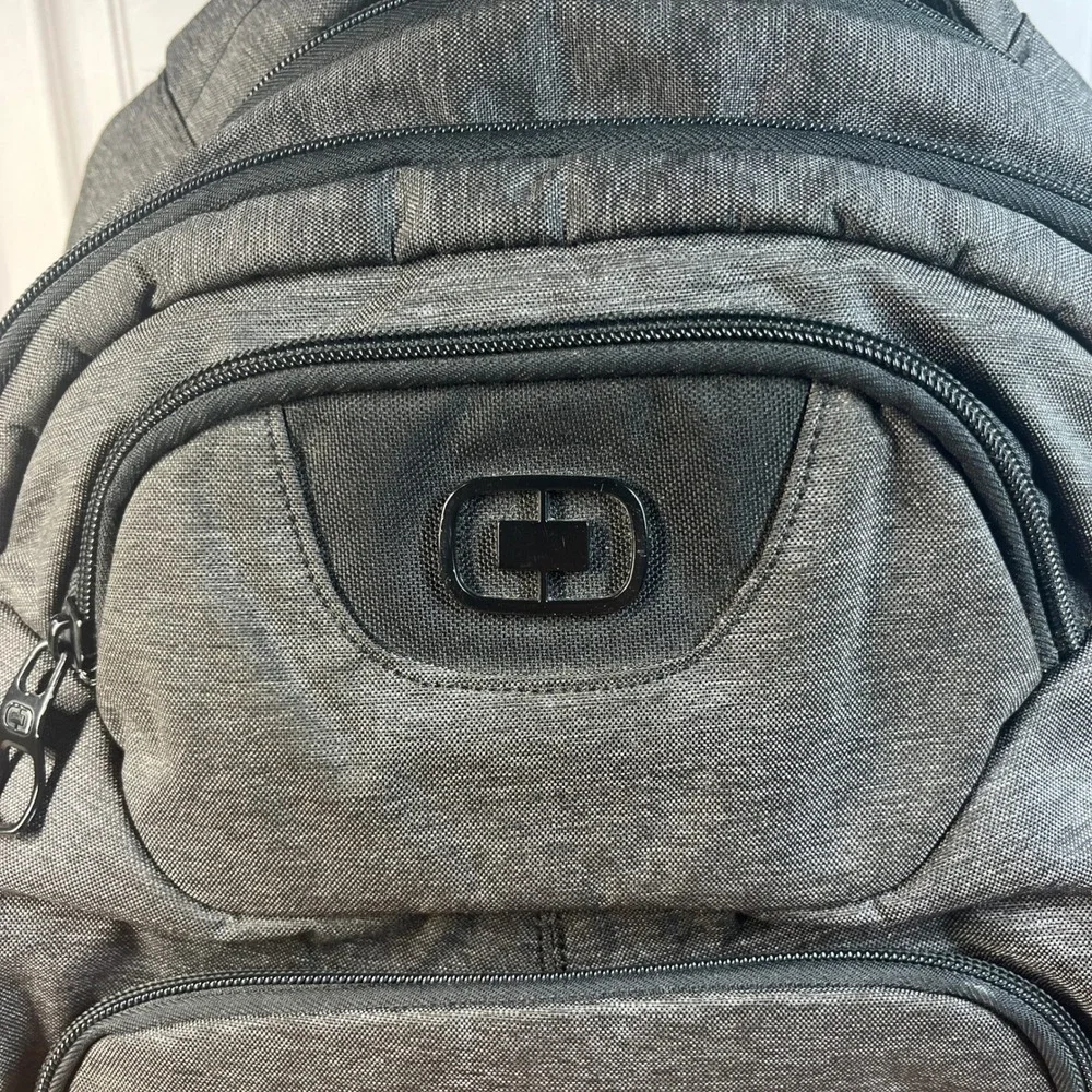 OGIO Portland Trail Blazers Backpack Large Gray NBA Laptop Bag Sporty